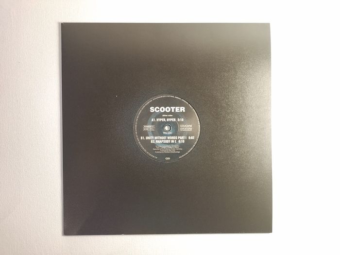 SCOOTER- Rhapsode in E! + Hyper Hyper - Club Tools Records - Top NOTCH Trance BELTER on the B-SIDE - Hidden GEM!!