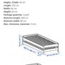 Stackable Bed with 2 Mattresses Image 3