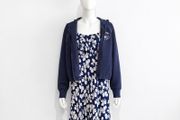 Pre Owned Disney Stitch x Primark Floral Dress &amp; Zip Hoodie Set
