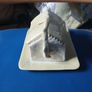 Belleek cottage butter dish Image 2