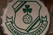 shamrock rovers metal bottle cap