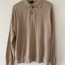 Massimo Dutti Merino Wool Polo Sweater Image 3