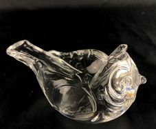 Vintage Rosenthal crystal candle stand