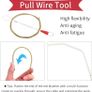 NEW SALE | Trim Removal Tool Kit, Car Panel/Door/Audio Removal Tool Set, Auto Clip Pliers/Fastener Terminal Remover Tool, Push Pin Bumper Retainer Clip, Plastic Pry Tool Set with Storage Bag Image 4