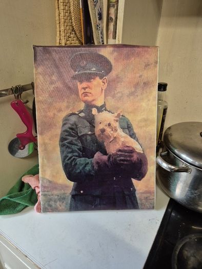 Michael Collins photo canvas