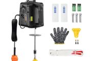 3 in 1 Portable Electric Hoist Winch 499 kg Wired/Wireless Remote Control