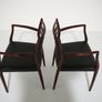 Vintage Danish Mahogany Carver Armchair Model 62 by Niels Otto Moller, 1960s Image 10