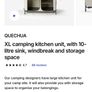 Camping kitchen, Stove and Table Image 3