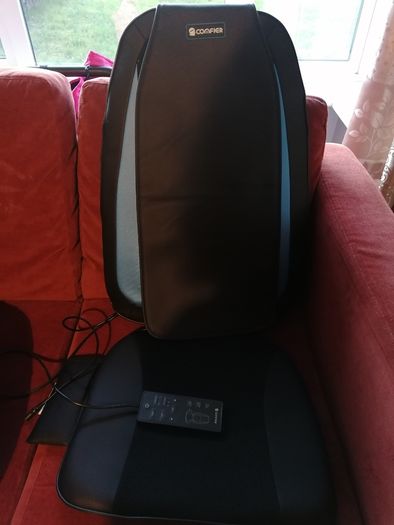 Comfier shiatsu back massager with heat x 2