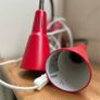 Pair of Kvart IKEA 90s red wall lights Image 2