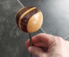 Bass Drum Beater - Beech & Padauk