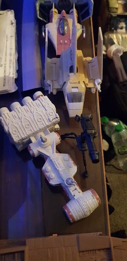 star wars mixture off micro machines figures and mini Bespin play set