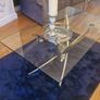 glass coffee table Image 4