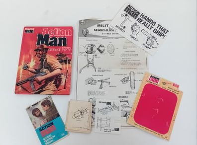 Palitoy Action Man Paperwork & Annual
