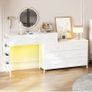 170cm Chest of Drawers with Charging Station and LED Light Image 8