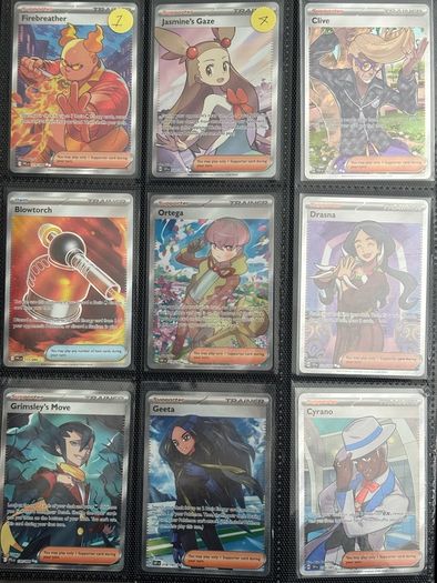 Pokemon Cards 99 Trainer Full Arts