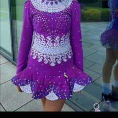 Purple Doire Dress