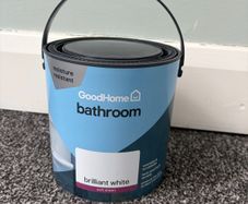 2.5L white bathroom paint