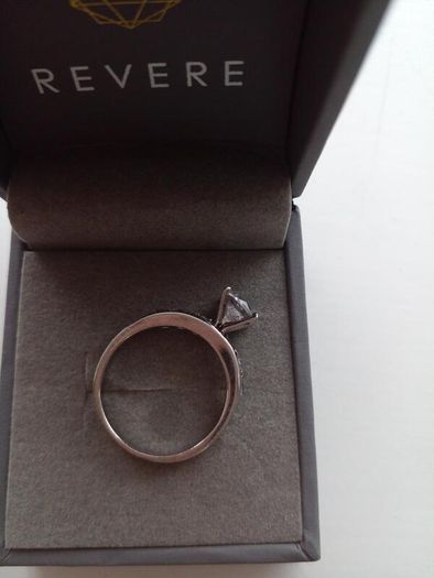 Silver plated ring