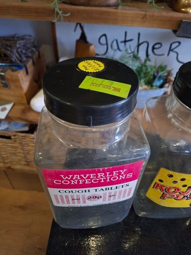 Vintage sweet shop jar