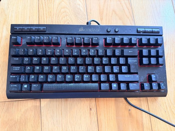 Corsair K63 Compact Mechanical Gaming Keyboard (Cherry MX Red)