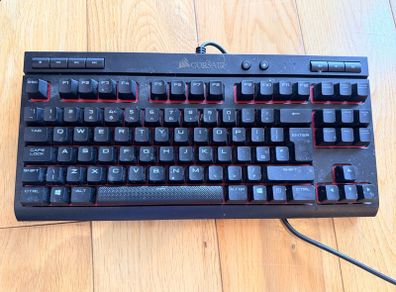 Corsair K63 Compact Mechanical Gaming Keyboard (Cherry MX Red)
