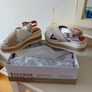 Leather Platform Sandals - Taupe - Spanish Brand Regarde Le Ciel - UK 5 - BNWT RRP 85 Image 4