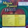 Music Power 22 Original Hits LP Image 2