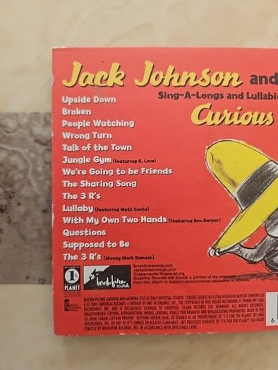 Jack Johnson 5 CD Lot