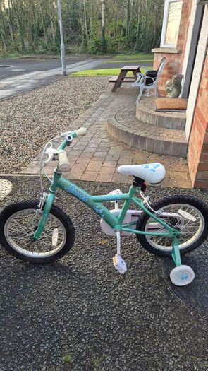 kids bike 16inch with side wheels