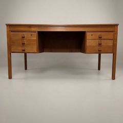 Mid-Century Danish Modern Teak Desk by Domino Mobler
