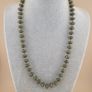 Vintage Venetian Gabri style Gabri Eyes Glass Beads Necklace 22 inches Image 9