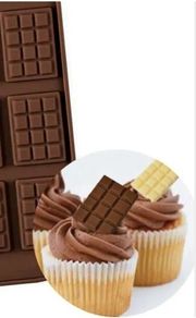 Mini Chocolate Bar Silicone mould for ice or chocolate