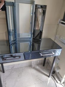 Art Deco Style Console Table & Mirror