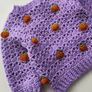 Handmade baby cardigan Image 5