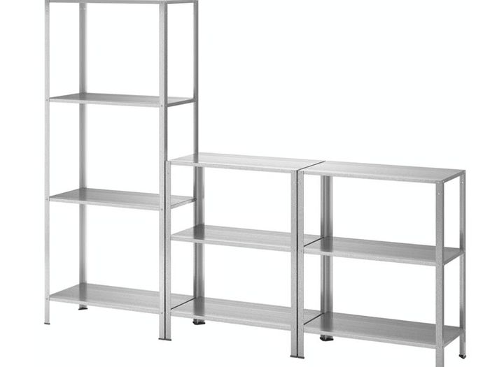 IKEA HYLLIS Shelving Unit (Indoor/Outdoor) Excellent Condition