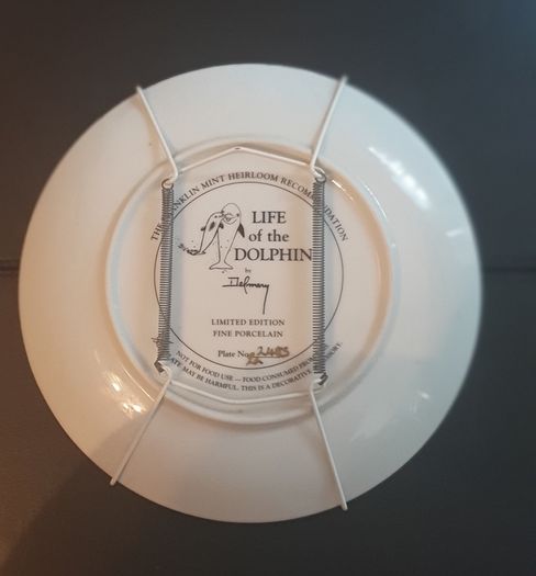 Franklin Mint Limited Edition Fine Porcelain Decorative Plate