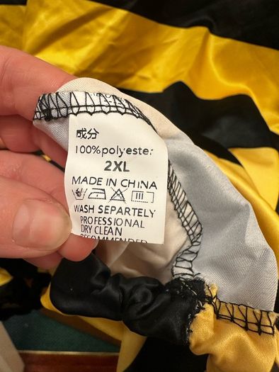 Bee fancy dress costume size 2XL about size 18