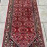 Vintage Persian Bidjar Runner Hand Knotted Rug Carpet Image 2