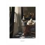 Lady writing a letter by Jan Vermeer print, brand new Image 4