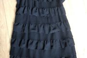 Black Ruffle Dress BNWT