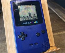 Nintendo Gameboy Color - Purple - Optional Flash Cart - #379