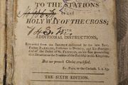 Meditations And Prayers To The Stations Of The Holy Way Of The Cross With Additional Instructions.  1810 Hardback In Very Poor Condition.  See Photos For Same.
