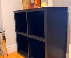 IKEA KALLAX 2x2 Shelving Unit Black/Brown 20