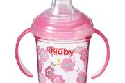 Brand New Nuby Grip 'N' Sip sippy Cup features dual easy-grip handles