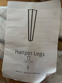 hairpin legs x 4