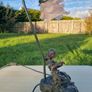 Figural lamp in the Art Nouveau style Image 3