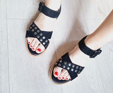 Black XTI Sandals - 38
