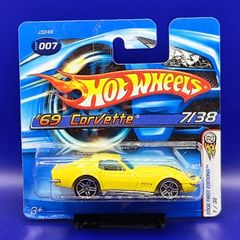 2006 Hot Wheels '69 Corvette, first edition, new.