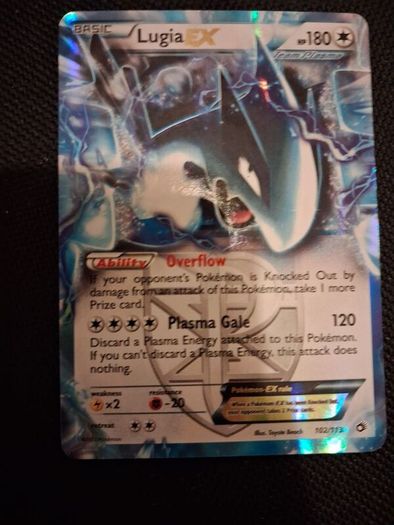 Pokemon Card : Lugia Ex 102 Team Plasma